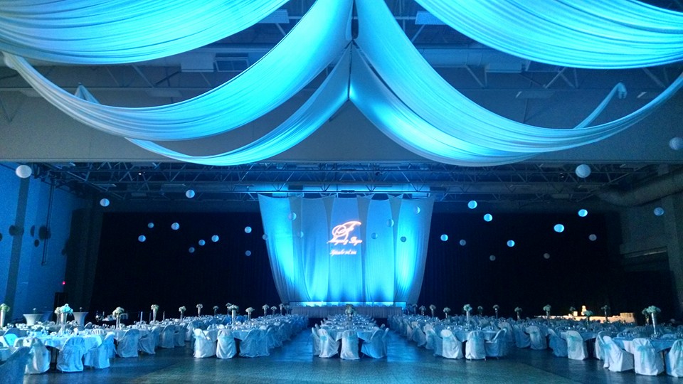 Wedding Reception in Expo Hall